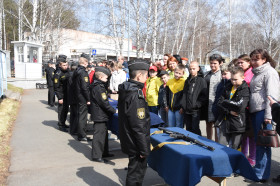 День открытых дверей в Удмуртском кадетском корпусе.