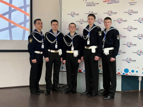 Кадеты Удмуртского кадетского корпуса принимают участие в Зимней кадетской школе.